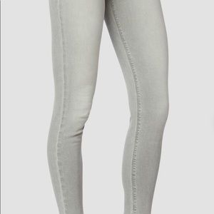 Hudson Nico Super Skinny Midrise Grey Jeans